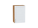 Шкаф верхний с 1-ой дверцей Сканди (716х450х320) Дуб Вотан/white softwood