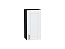 Шкаф верхний с 1-ой дверцей Лофт (716х350х320) Graphite/Super White