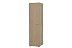 Шкаф для одежды Лаванда-3 (бетон пайн белый / ПВХ софт латте)