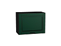 Шкаф верхний горизонтальный Дублин (458х600х318) graphite/special green