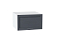 Шкаф верхний горизонтальный глубокий Сканди (358х600х576) Белый/Graphite Softwood