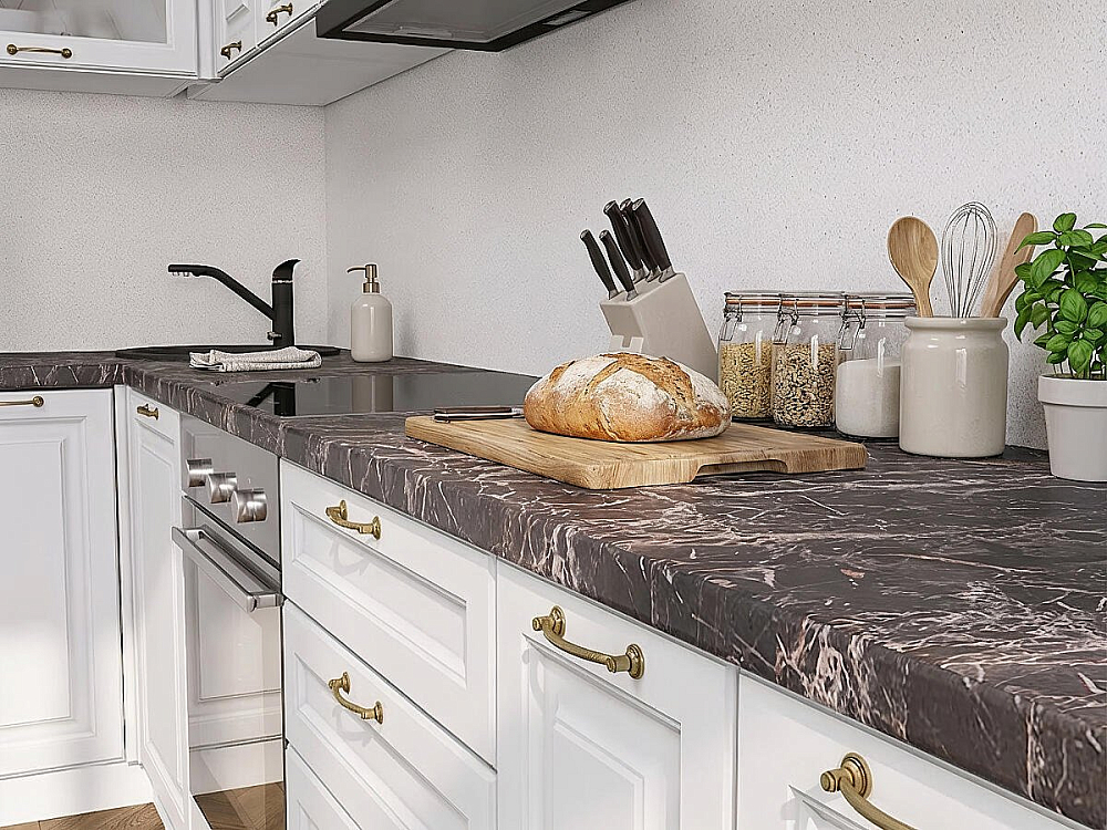 Ницца-05 Дуб Вотан/Дуб оливковый/Белый