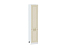 Шкаф пенал с 2-мя дверцами Ницца (2132х400х574) Белый/Дуб крем