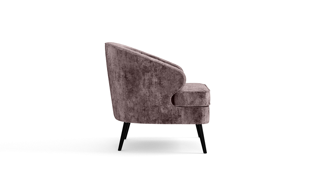 Марсель / Кресло для отдыха микровелюр Фреска стоун