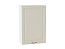 Шкаф верхний с 1-ой дверцей Ницца (920х600х318) Белый/Агат