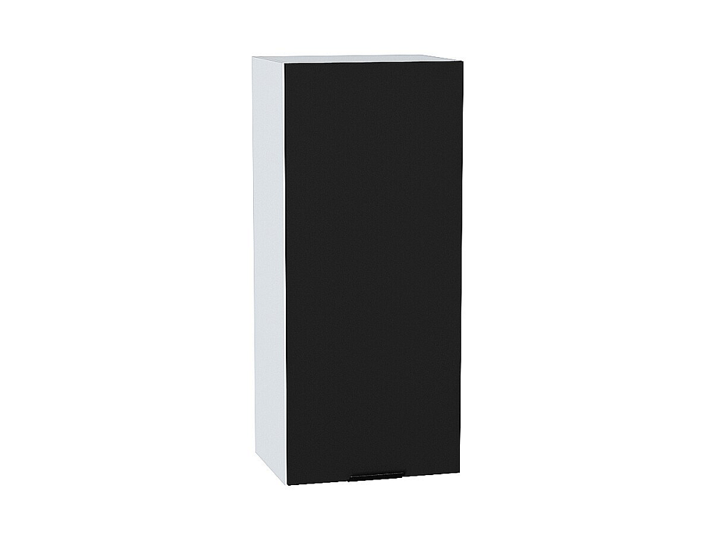Шкаф верхний с 1-ой дверцей Евро (920х400х318) Белый/Антрацит