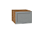 Шкаф верхний горизонтальный глубокий Сканди (358х500х576) Дуб Вотан/Grey Softwood