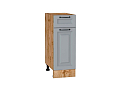 Шкаф нижний с 1-ой дверцей и ящиком Ницца (816х300х478) Дуб Вотан/magnum