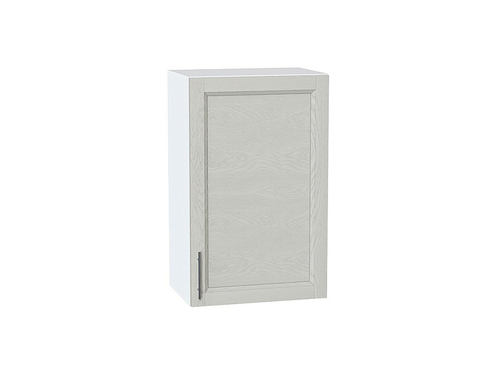 Шкаф верхний с 1-ой дверцей Сканди (716х450х320) Белый/cappuccino softwood