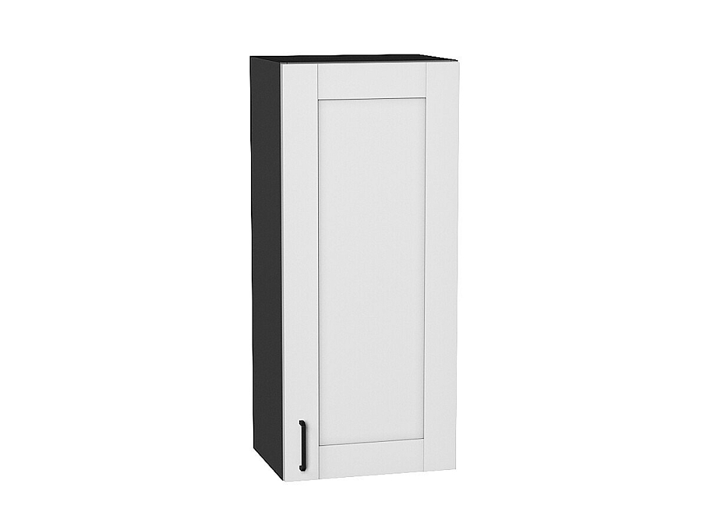 Шкаф верхний с 1-ой дверцей Лофт (920х400х320) graphite/super white