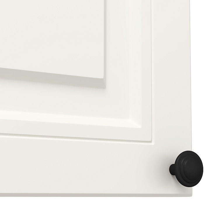 Тумба 115.07 Милфорд (4-х дв.) белый/ДВПО белый/ПВХ белый