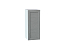Шкаф верхний с 1-ой дверцей Сканди (716х300х320) Белый/Grey Softwood
