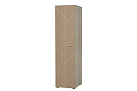 Шкаф для одежды Лаванда-3 бетон пайн белый/ПВХ софт латте