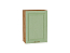 Шкаф верхний с 1-ой дверцей Ницца (716х500х318) Дуб Вотан/Дуб оливковый