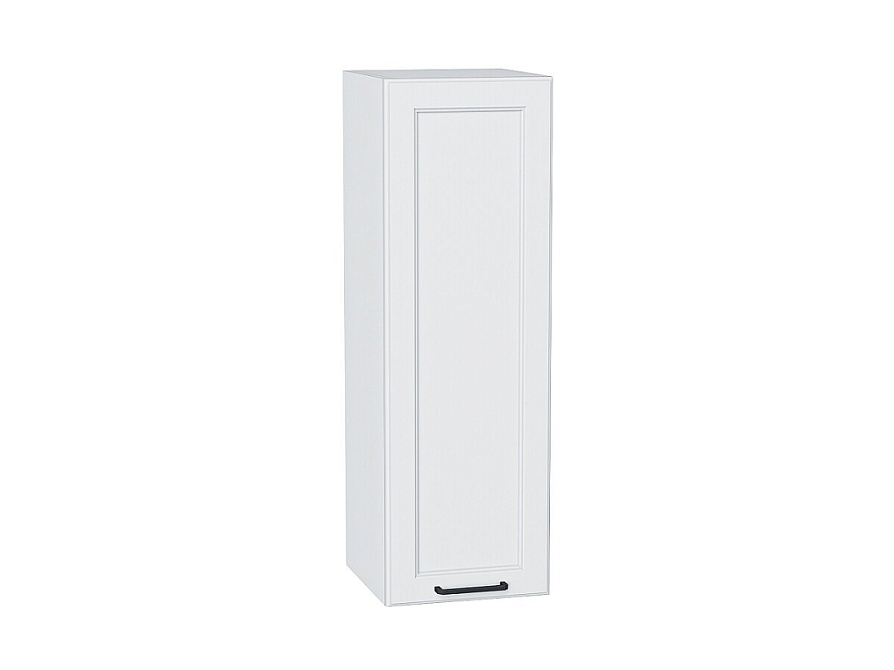 Шкаф верхний с 1-ой дверцей Барселона (920х300х324) Белый/Белый