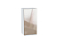 Шкаф верхний с 1-ой дверцей Фьюжн (716х350х320) Белый/Gallant