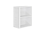 Фасад боковой Сканди для верхнего шкафа (716х315х18) White Softwood