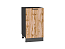 Шкаф нижний с 1-ой дверцей Флэт (816х450х478) Graphite/Wotan Oak 2S