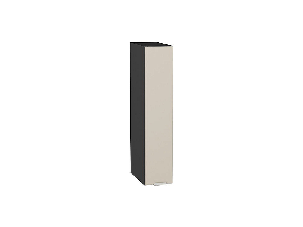 Шкаф верхний бутылочница Фьюжн (716х150х320) graphite/cream silk