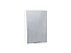 Шкаф верхний с 1-ой дверцей Валерия-М (716х450х318) Белый/Серый металлик дождь светлый