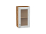 Шкаф верхний с 1-ой остекленной дверцей Лофт (716х400х320) Дуб Вотан/Nordic Oak