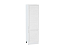 Шкаф пенал с 2-мя дверцами Сканди (2132х600х576) Белый/White Softwood