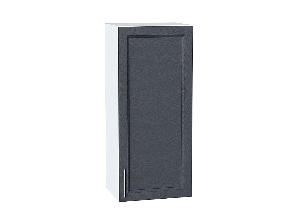 Шкаф верхний с 1-ой дверцей Сканди (920х400х320) Белый/graphite softwood