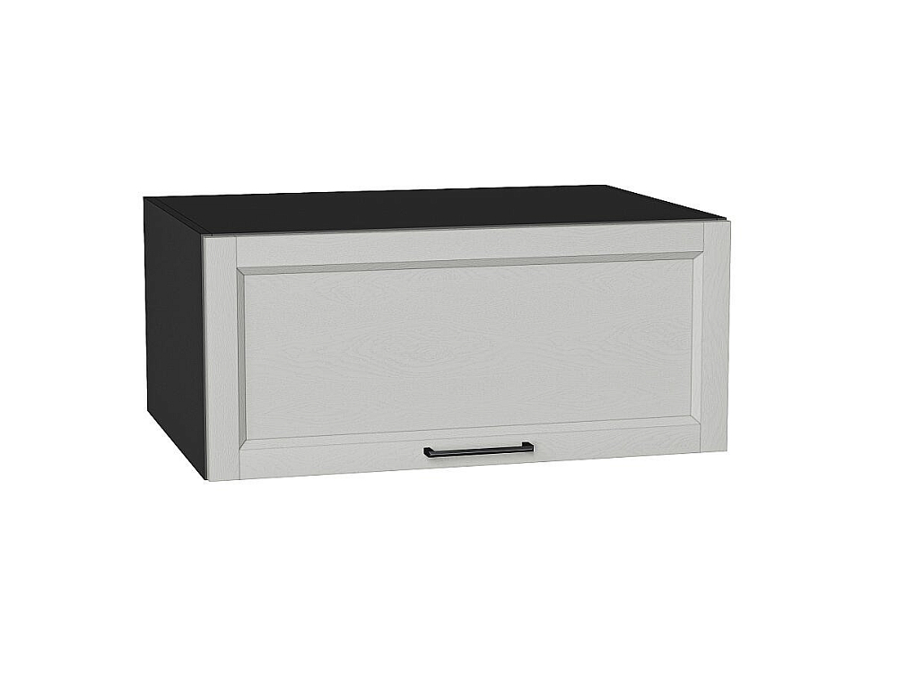 Шкаф верхний горизонтальный глубокий Сканди (358х800х576) graphite/grey silkwood