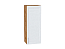 Шкаф верхний с 1-ой дверцей Сканди (920х350х320) Дуб Вотан/White Softwood