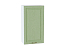 Шкаф верхний с 1-ой дверцей Ницца (920х500х318) Белый/Дуб оливковый