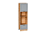 Шкаф пенал с 1-ой дверцей и ящиком под технику Ницца (2132х600х574) Дуб Вотан/Magnum