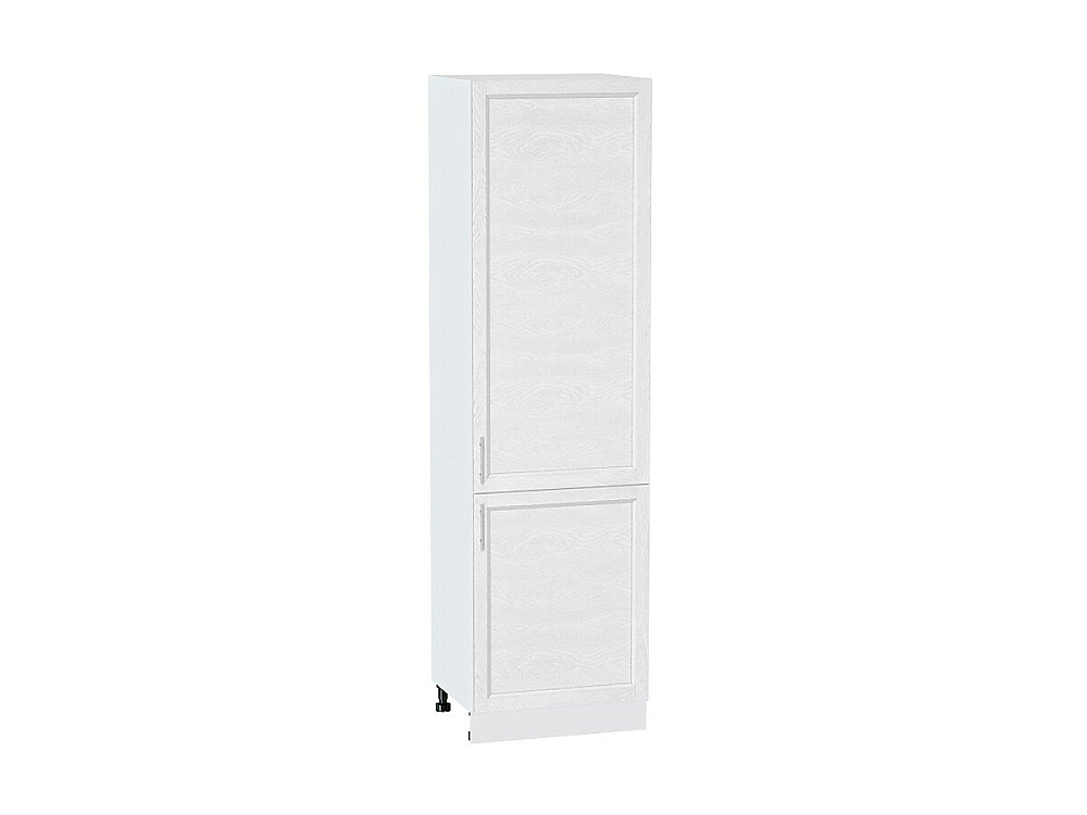 Шкаф пенал с 2-мя дверцами Сканди (2132х600х576) Белый/white softwood