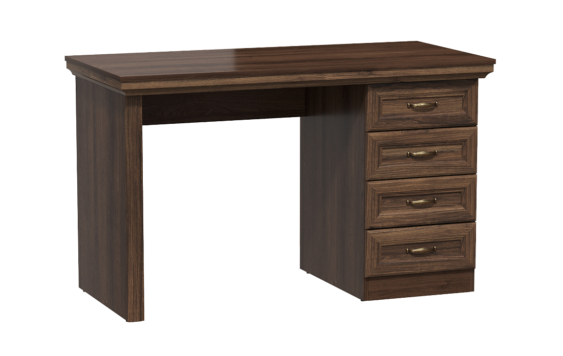 Стол компьютерный ПКС-6 Н дуб кальяри/masa decor дуб катания/профиль masa decor дуб катания