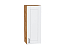Шкаф верхний с 1-ой дверцей Лофт (920х350х320) Дуб Вотан/Super White