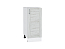 Шкаф нижний с 1-ой дверцей Лофт (816х350х480) Белый/Nordic Oak