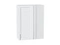 Шкаф верхний прямой угловой Сканди (920х700х345) Белый/white softwood