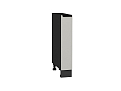 Шкаф нижний бутылочница Евро (816х150х478) graphite/Агат