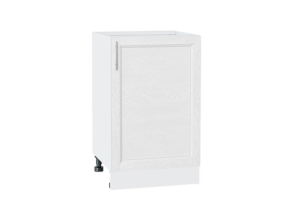 Шкаф нижний с 1-ой дверцей Сканди (816х500х480) Белый/white softwood