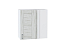 Шкаф верхний прямой угловой Лофт (716х700х345) Белый/Nordic Oak