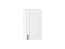 Шкаф верхний с 1-ой дверцей Лофт (716х400х320) Белый/Super White