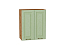 Шкаф верхний с 2-мя дверцами Ницца (716х600х318) Дуб Вотан/Дуб оливковый