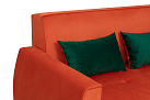 Хэппи М / диван - кровать велюр велутто кирпичный