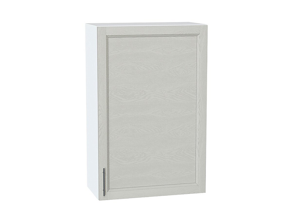 Шкаф верхний с 1-ой дверцей Сканди (920х600х320) Белый/cappuccino softwood