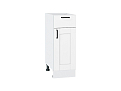 Шкаф нижний с 1-ой дверцей и ящиком Лофт (816х300х480) Белый/super white