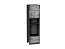 Шкаф пенал с 1-ой дверцей и ящиком под технику Флэт (2132х600х574) Graphite/Temple Stone 2S