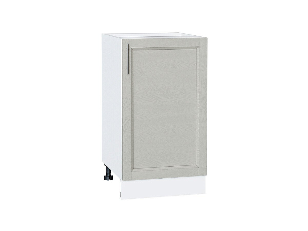 Шкаф нижний с 1-ой дверцей Сканди (816х450х480) Белый/cappuccino softwood