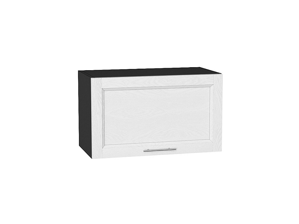 Шкаф верхний горизонтальный Сканди (358х600х320) graphite/white softwood