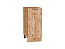 Шкаф нижний с 1-ой дверцей Флэт (816х350х478) Дуб Вотан/Wotan Oak 2S