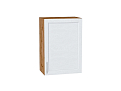 Шкаф верхний с 1-ой дверцей Сканди (716х500х320) Дуб Вотан/white softwood