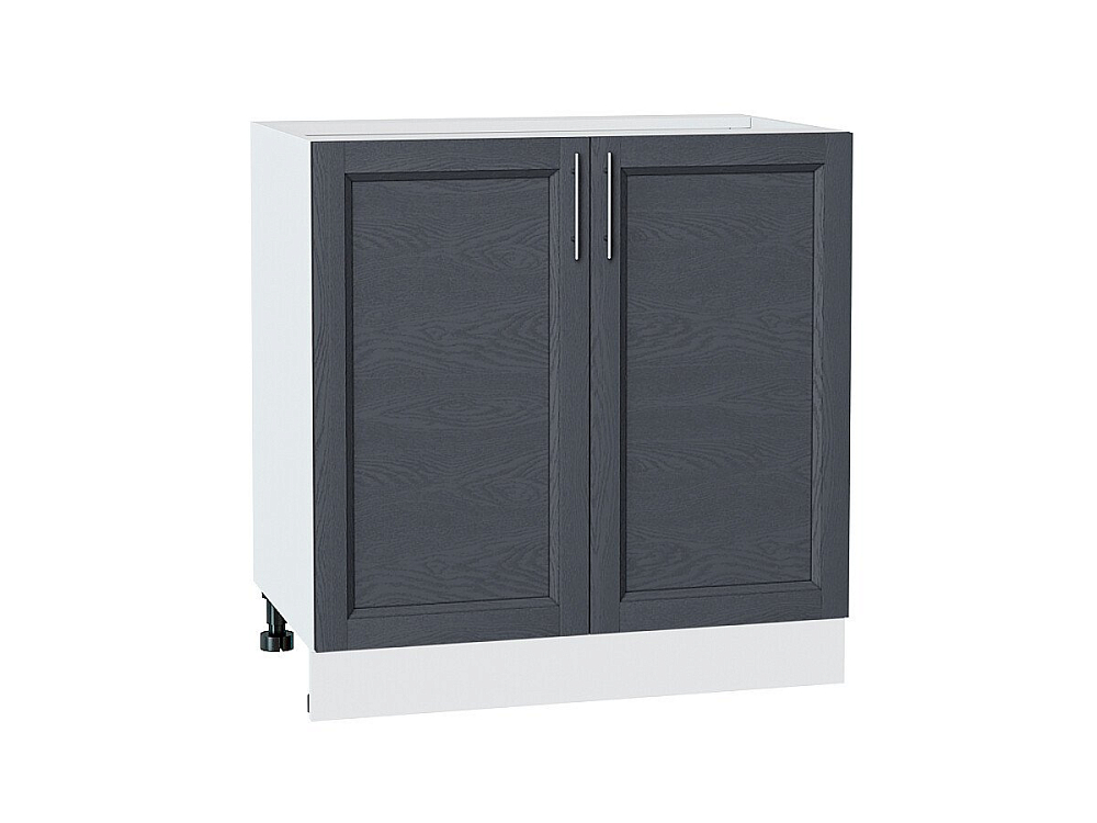 Шкаф нижний с 2-мя дверцами Сканди (816х800х478) Белый/graphite softwood